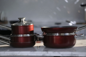 Premium Titanium Cooking Pots Designed for Durability and Consistent Results