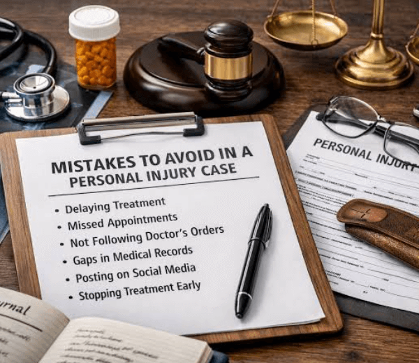 Mistakes That Can Hurt Your Personal Injury Case