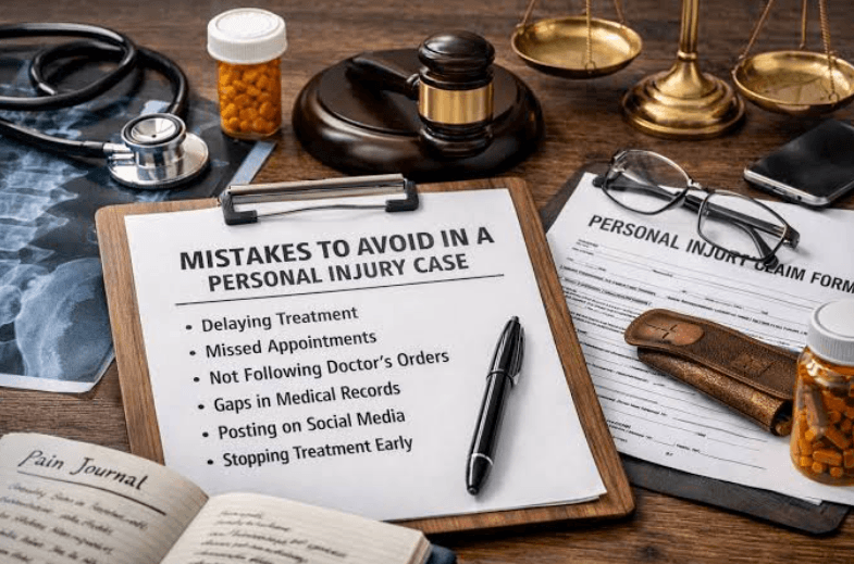 Mistakes That Can Hurt Your Personal Injury Case